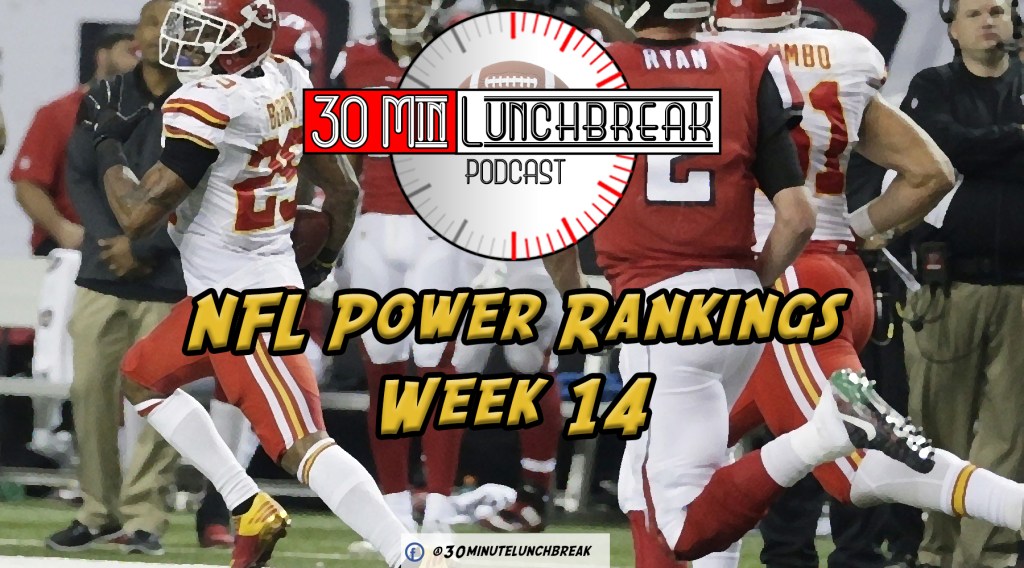 Week 14 NFL Power&nbsp;Rankings