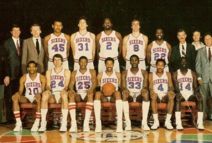 Image result for 1983 sixers