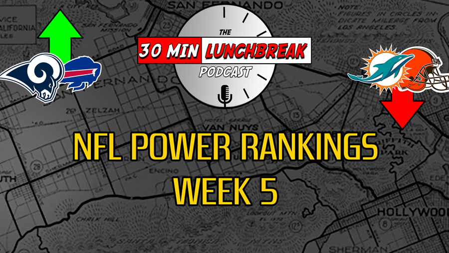 2017 NFL POWER RANKINGS: Week&nbsp;5