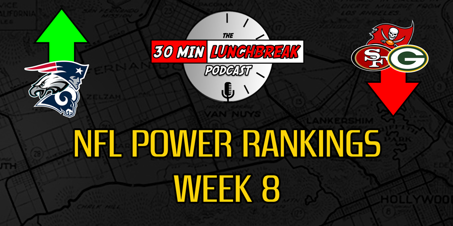 2017 NFL POWER RANKINGS: Week&nbsp;8