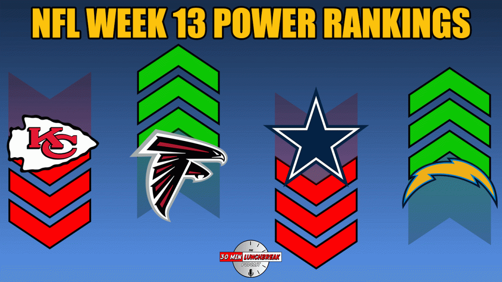 2017 NFL POWER RANKINGS: Week&nbsp;13