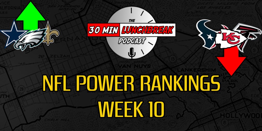 2017 NFL POWER RANKINGS: Week&nbsp;10