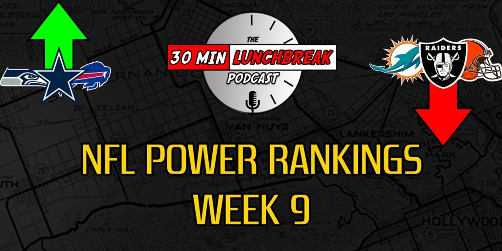 2017 NFL POWER RANKINGS: Week&nbsp;9