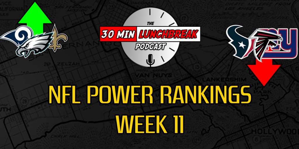 2017 NFL POWER RANKINGS: Week&nbsp;11