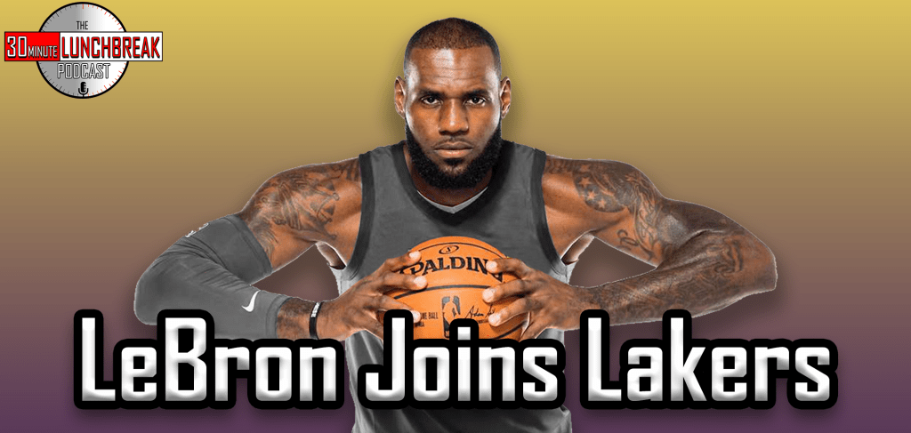 LeBron joins Lakers!