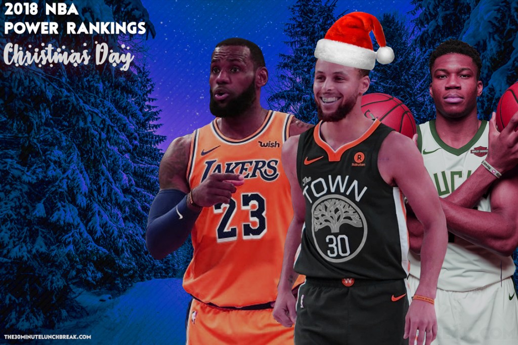 NBA Power Rankings: Christmas&nbsp;2018