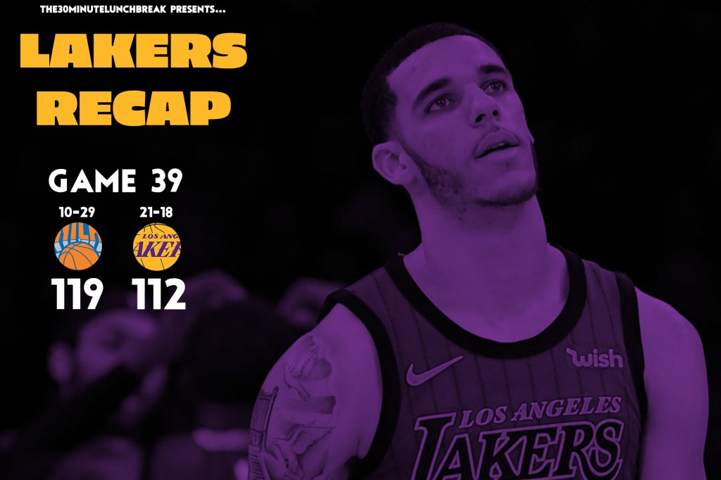2019 LA Lakers Recap: Game&nbsp;39